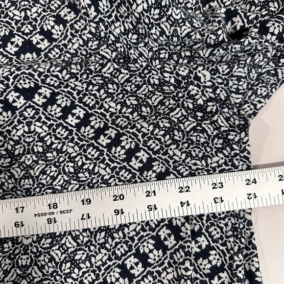 Lucky Brand 2X Top Paisley Border Print Plus Size 3/4 Sleeve Blouse Boho - Picture 8 of 8